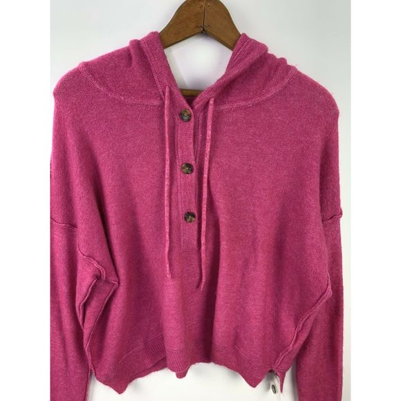 FREE PEOPLE Parline Cozy Henley Button Sweater - Picture 3 of 7